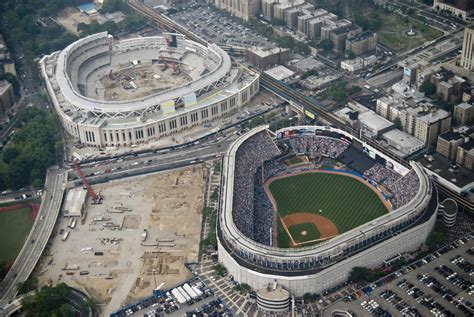 yankee stadiums 2 | old yankees stadium with new yankees sta… | Flickr