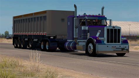 EAST 4 Axle Dump Trailer 1.32.x ATS - American Truck Simulator mod | ATS mod