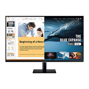Samsung LS27AM500NEXXP 27in Smart Monitor With Mobile Connectivity | HDR 1920 x 1080 | 16:9 ...