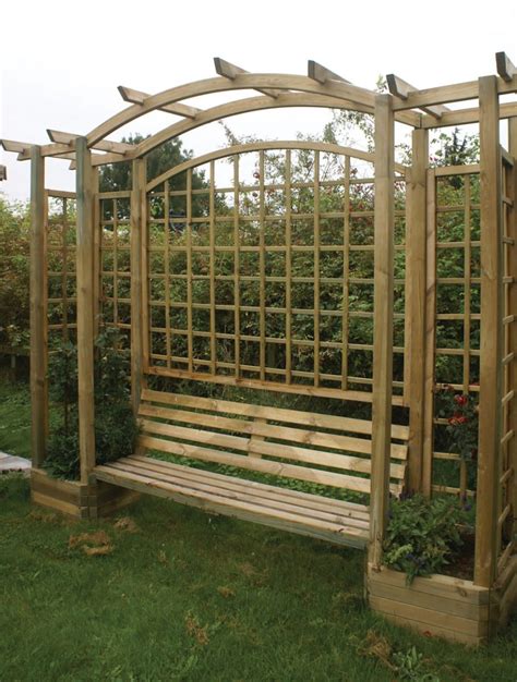 45 Garden Arbor Bench Design Ideas & DIY Kits You Can Build Over Weekend