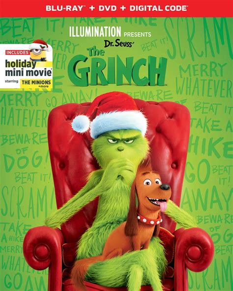 Illumination Presents: Dr. Seuss' The Grinch [Includes Digital Copy] [Blu-ray/DVD] [2018] - Best Buy