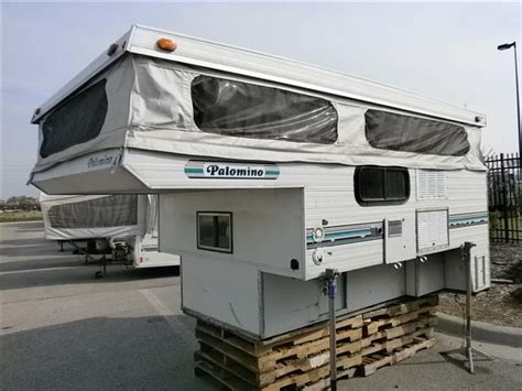 Used 1995 Palomino Bronco 1500 Truck Camper For Sale - | Truck camper, Pickup camper, Truck ...