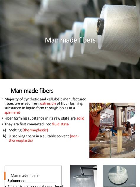 Man Made Fibers | PDF | Fibers | Polymerization