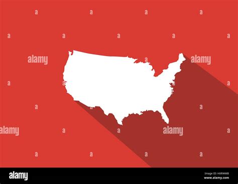 Usa map hi-res stock photography and images - Alamy