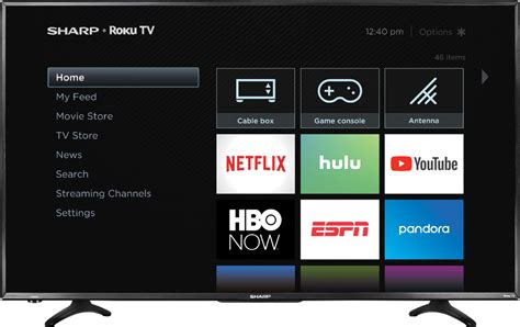 Best Buy: Sharp 43" Class LED 2160p Smart 4K UHD TV with HDR Roku TV LC-43LBU591U