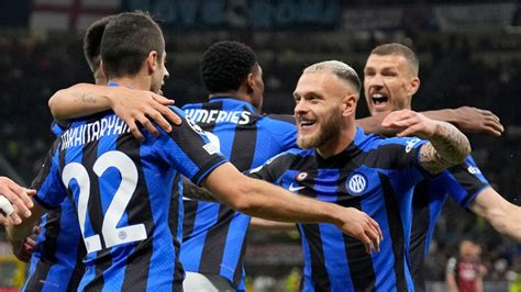 Inter Milan reach Champions League final for the first time in 13 years ...