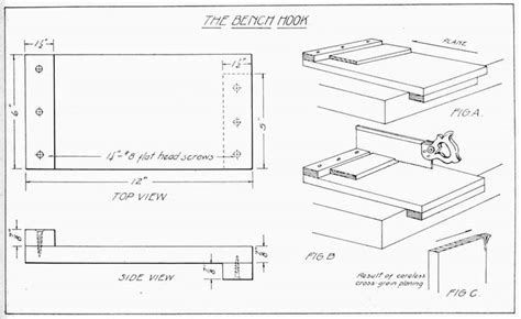 Woodworking Plans Plans A Bench Hook PDF Plans