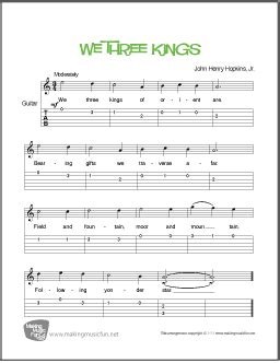 We The Kings | Free Beginner Guitar Sheet Music (TAB)