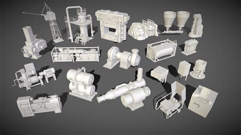 Kitbash - A 3D model collection by James Robbins (@3DTensn) - Sketchfab