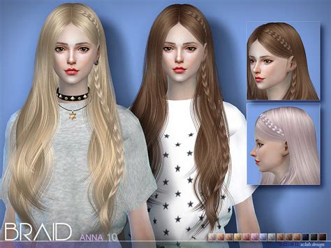 Sims 4 braided hair - zoompaul