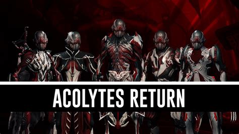 The Acolytes Are Back Again. Acolyte Mods. Acolyte Tracker