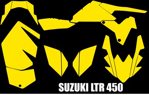 SUZUKI LTR450 – MOTO VECTOR TEMPLATES