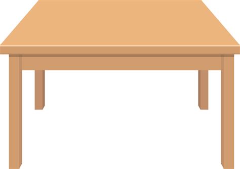 Wooden table clipart design illustration 9399831 PNG