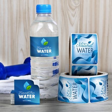 Water Bottle Labels - Print Personalized Water Bottle Labels | UPrinting