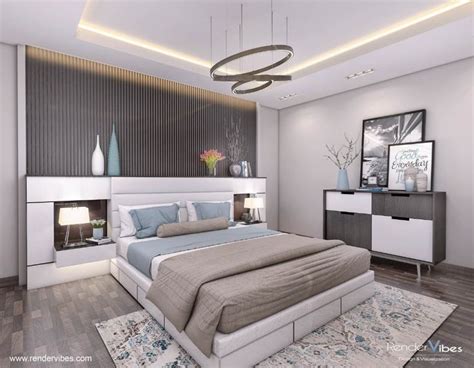 Collection of Master Bedroom 3D Renderings from Various projects ...