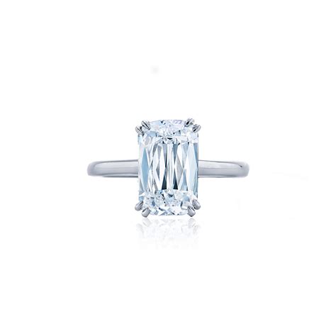 Ashoka cut diamond ring set in platinum. ASHOKA® Diamond Engagement Ring | style # 17984AK | Kwiat