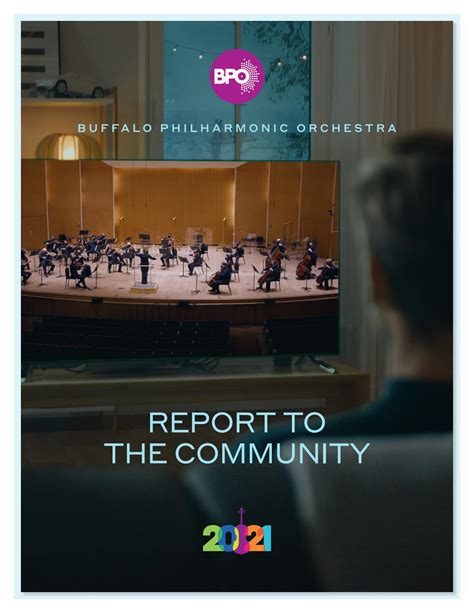 2021 Report to the Community by Buffalo Philharmonic Orchestra - Issuu