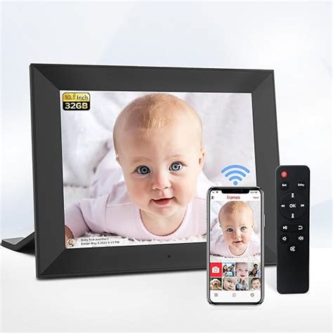 Amazon.com : Frameo Digital Picture Frame WiFi - Built-in 32GB 10.1 ...