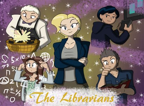 The Librarians by DracoDragite on DeviantArt