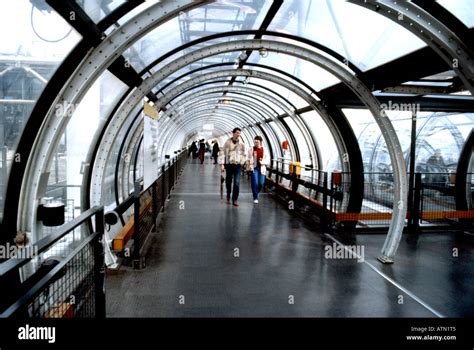 Pompidou Centre interior in Paris Stock Photo - Alamy