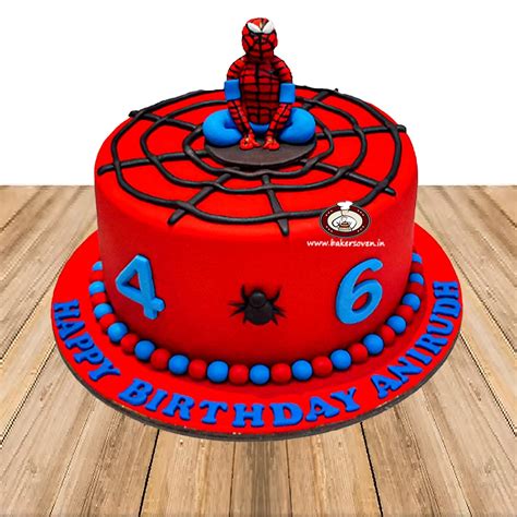 Spiderman Design Cake