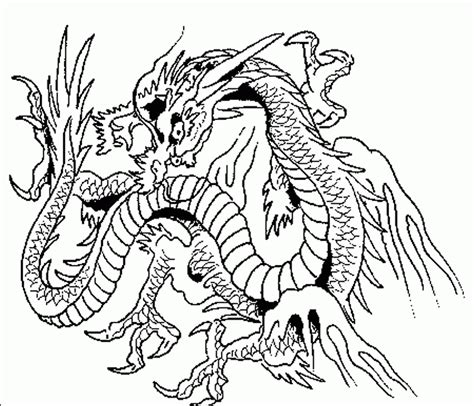 Dragon Coloring Pages - canvas-clam