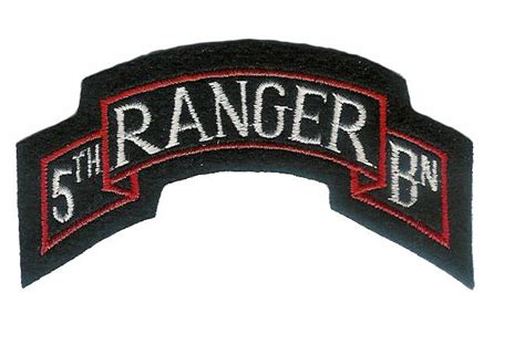 5th Ranger Battalion Patch - US Army Ranger Patches - PriorService.com