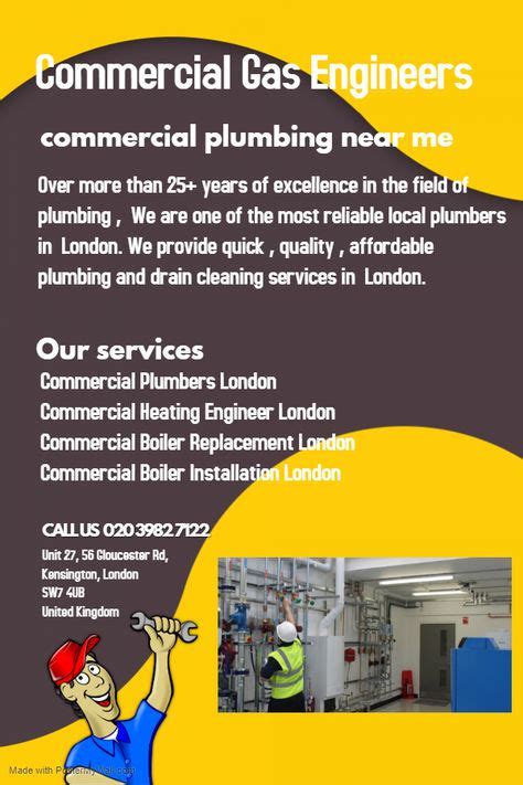 London Commercial Plumbers Near Me. At 4D Heating and Plumbing, we provide commercial plumbing ...