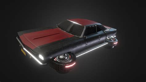 Futuristic flying car - 3D model by KelticVermeersch [c9a1545] - Sketchfab