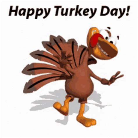 Happy Thanksgiving Happy Turkey Day GIF - Happy Thanksgiving ...