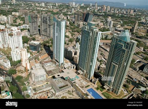 aerial view of lower parel at mumbai maharashtra India Stock Photo - Alamy