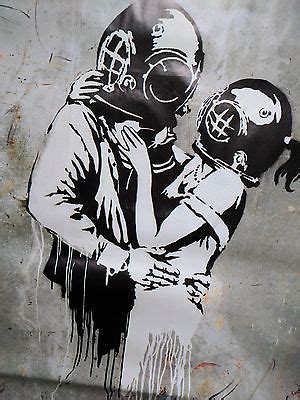 banksy Blur Think Tank original 2003 poster massive 99cm x 150cm! Sale ...