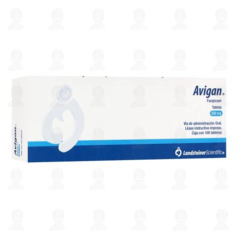 Avigan 200 mg, 100 Tabletas.