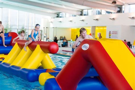 Commercial Pool Obstacle Courses – Aflex Inflatables