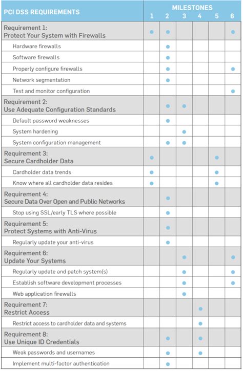 Pci Dss 3.2 Requirements Spreadsheet for Securitymetrics Guide To Pci Dss Compliance — db-excel.com