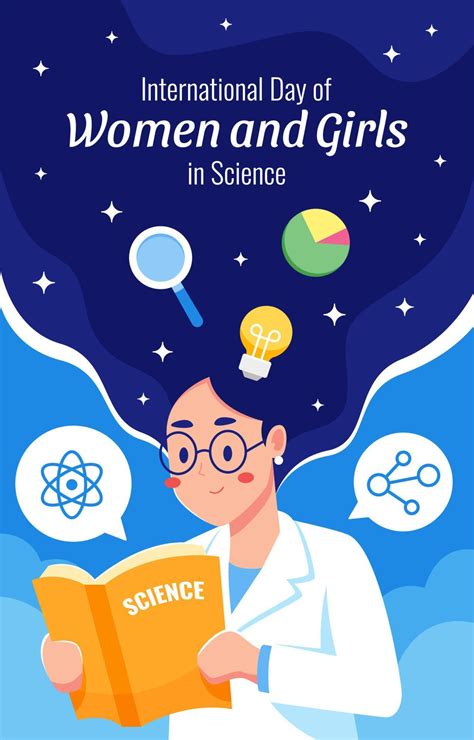 International Day of Women and Girls in Science 4983590 Vector Art at Vecteezy