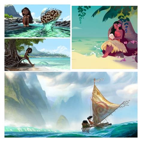 Even the concept art for Moana is breathtaking https://t.co/ILo38cHT5L ...