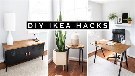 DIY IKEA HACKS | AFFORDABLE DIY HOME DECOR + IKEA FURNITURE HACKS FOR ...