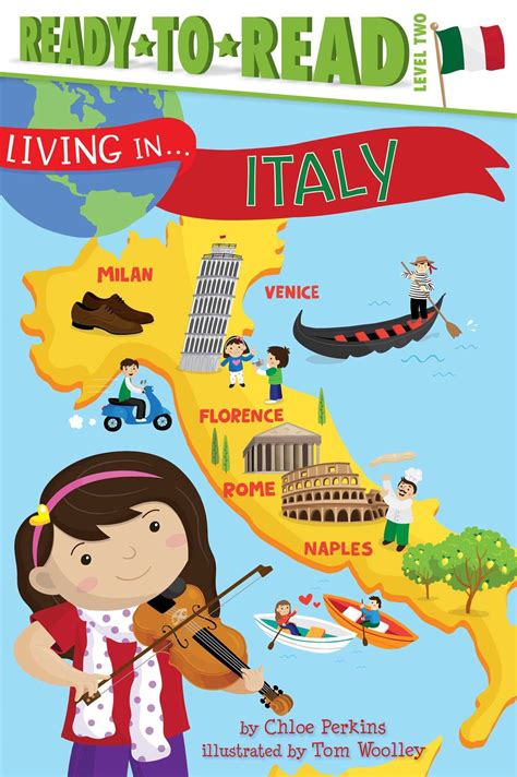 Italy Map For Kids