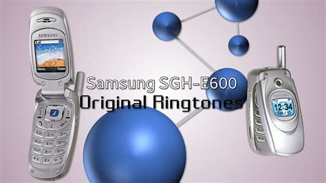 Samsung SGH-E600 Ringtones But it's Animated - YouTube