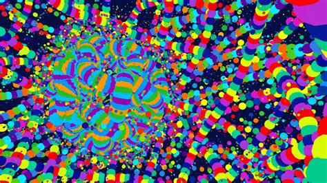 4K Hypnotic Atom Snakes 2160p Psychedelic Moving Background #AAVFX ...