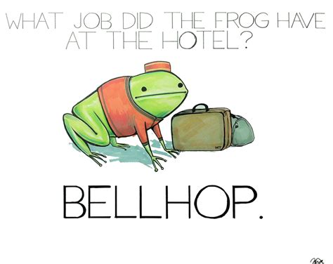 What job did the frog have at the hotel? by arseniic on DeviantArt