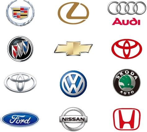 12 Automobile Logos Vector Vectors images graphic art designs in ...