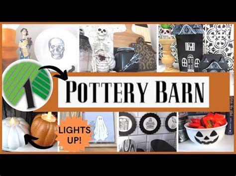 🎃Dollar Tree Halloween DIY Decor 👻 (Pottery Barn Inspired Dollar Tree ...