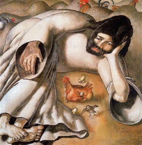 Stanley Spencer's Christ in the Wilderness - The Hen