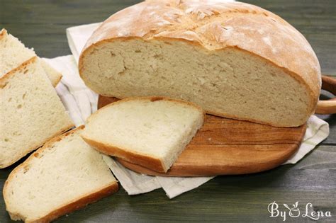 Italian Tuscan Bread, or Pane Toscano - ByLena.com