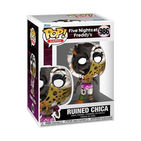 Five Nights at Freddy's: Security Breach - Ruin Ruined Chica Funko Pop ...