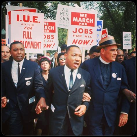 MLK marching with the masses at The March on Washington by Robert W ...