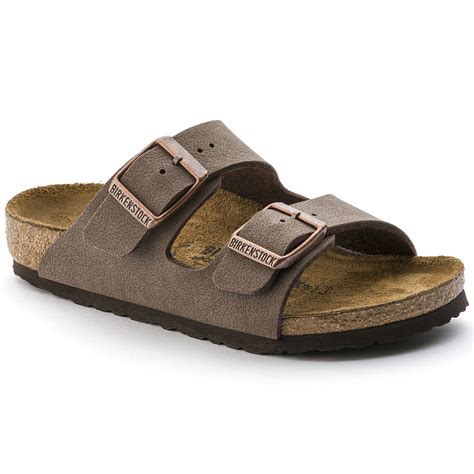 Arizona Birko-Flor Nubuck Mocha | shop online at BIRKENSTOCK