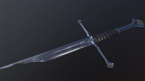 3D narsil sword - TurboSquid 1532245